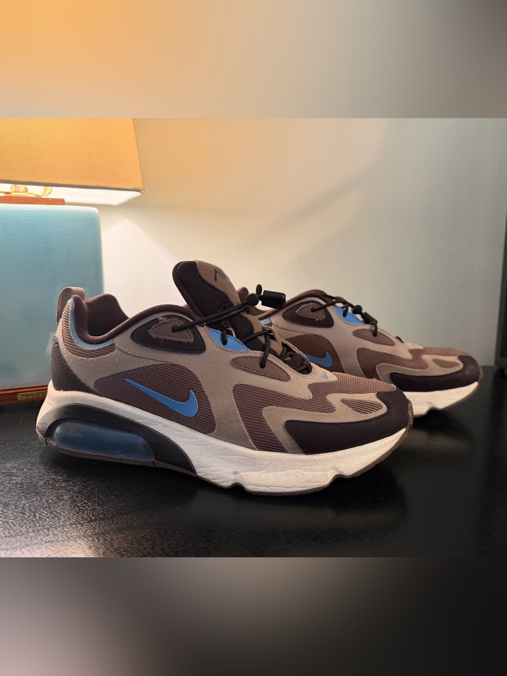 Nike women’s Brown and Blue Running Sneakers